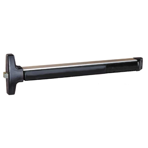 DETEX V40 HD 628 99 36 Value Series Wide Stile Rim Exit Device, Hex Dogging, 99 Surface Strike, 36 In. Device, Satin Aluminum Clear Anodized