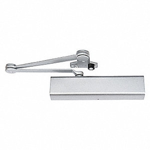Manual Hydraulic Norton 210-Series Door Closer, Heavy Duty Interior and Exterior, Aluminum