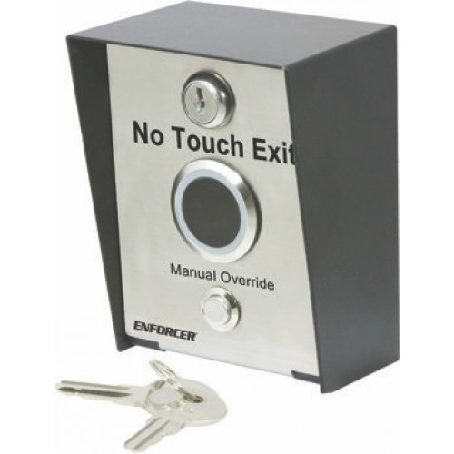 SECO-LARM Post-Mount No-Touch Sensor with Access Box, Adjustable Delay Timer & Override Button SD-9963-KSGQ