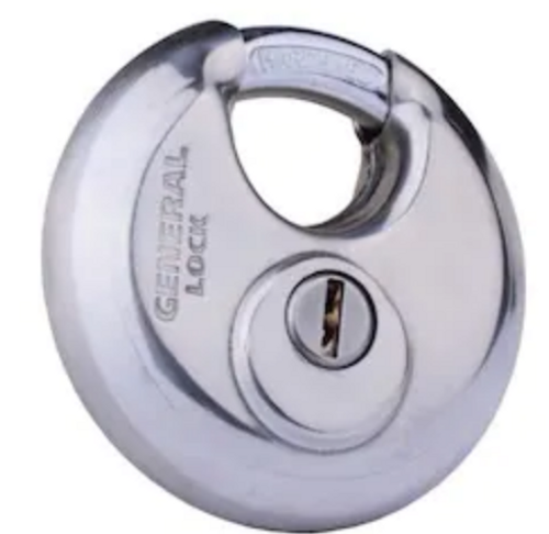 GENERAL LOCK PL701SS KA-F007 Keyed Alike 2-3/4" DISCUS,STAINLESS STEEL BOXED