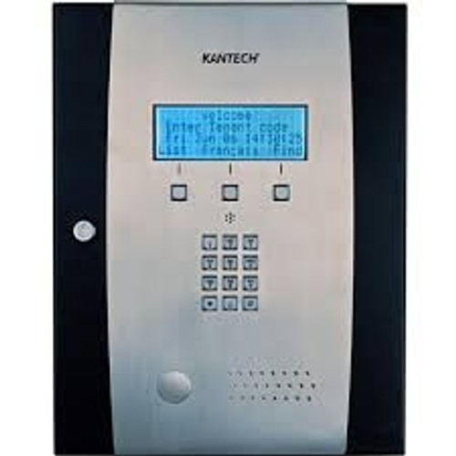 Kantech Telephone Entry System, 250 Tenants (Max. 3000 Tenants, See Options), KTES EntraPass Software, TR1640P/UL Transformer (1), KTES-POSTAL (1) and KTES-ACC-KIT Accessory Kit (1). (US Only)