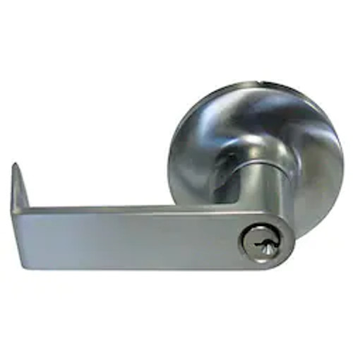 GENERAL LOCK  L180R 626 C 234 S ANSI Door Lock, Storeroom, R Lever Design, Clutched, Satin Chrome, Schlage C Keyway, 2-3/4" Backset, Grade 1