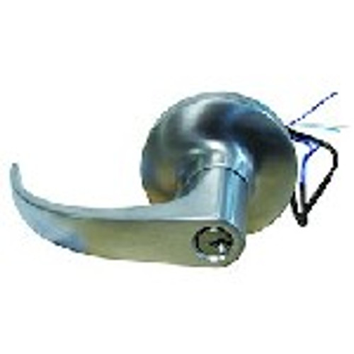 GENERAL LOCK  L180CE FSE 24VDC 626 C REX Cylindrical Leverset, Electrified, Fail Secure, Clutched Curved Lever, Grade-1, Schlage C Keyway, 24 Volt DC, 180 Degree, Satin Chrome, For Storeroom GENERAL LOCK  L180CE FSE 24VDC 626 C REX Cylindrical Leverset, Electrified, Fail Secure, Clutched Curved Lever, Grade-1, Schlage C Keyway, 24 Volt DC, 180 Degree, Satin Chrome, For Storeroom