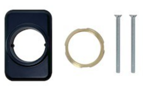 GENERAL LOCK ED10CES 313 Exit Device Mortise Cylinder Pad/Escutcheon, Duronadic/Dark Bronze