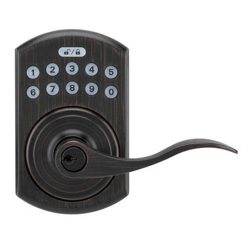 KIC3500 Series Residential Electronic Lever Bronze KIC-3510-WB-683