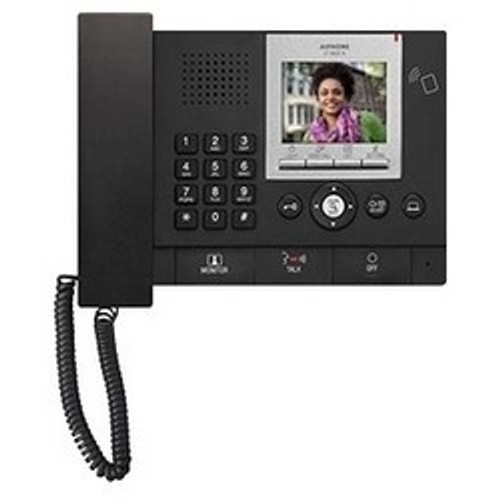 AIPHONE GT-MKB-N | 14065  Video Guard Station, Hands-Free, 2-Conductor, 24 Volt DC, 3.5" TFT LCD Monitor, 9-13/16" Width x 1-1/2" Depth x 6-3/8" Height, Polyethylene Insulation
