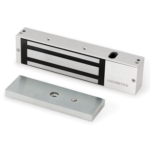 Locknetics Electromagnetic Locks MG600DT-2 — Locknetics Maglock MG Series 600 Model Double Mag Lock, Monitored 600lb, 12/24VDC, Satin Stainless Steel Locknetics Electromagnetic Locks MG600DT-2 — Locknetics Maglock MG Series 600 Model Double Mag Lock, Monitored 600lb, 12/24VDC, Satin Stainless Steel
