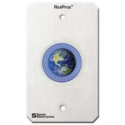 ESSEX ELECTRONICS INC PRX-2 Proximity Reader, Single Gang Box Mount, 5/12 Volt DC, 2-3/4" Width x 1-1/2" Depth x 4-1/2" Height, Blue/Green, With Essex Globe Design ESSEX ELECTRONICS INC PRX-2 Proximity Reader, Single Gang Box Mount, 5/12 Volt DC, 2-3/4" Width x 1-1/2" Depth x 4-1/2" Height, Blue/Green, With Essex Globe Design