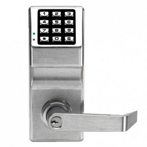 Alarm Lock / DL2700 Cylindrical Pin Locks DL2700CRL US26D — Alarm Lock Pushbutton Lock Pushbutton Mortise Door Lock, 100 Users, Satin Chrome Alarm Lock / DL2700 Cylindrical Pin Locks DL2700CRL US26D — Alarm Lock Pushbutton Lock Pushbutton Mortise Door Lock, 100 Users, Satin Chrome