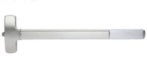 Falcon / 25 Series Exit Devices 25-R-NL-OP 3 313AN — Falcon Exit Device 25 Series Exit Device, Rim with Night Latch, Optional Pull, 3 Ft. Device, Dark Bronze Anodized Aluminum