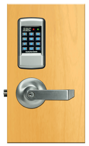 SDC-E75KQE1Q-E75 DIGITAL KEYPAD LOCK CHROME KEYPAD ECLIPSE LEVER 3000 USER