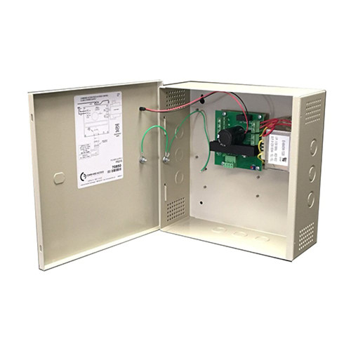 Command Access Technologies PS210 Power Supply with Boost Circuitry for up to 2 Electric Latch Pullback Devices, 1.5A 24V Continuous 2.5A Boost, Linear Design, 1 Solid-State I/O, UL 294 6E / CSA Design Command Access Technologies PS210 Power Supply with Boost Circuitry for up to 2 Electric Latch Pullback Devices, 1.5A 24V Continuous 2.5A Boost, Linear Design, 1 Solid-State I/O, UL 294 6E / CSA Design
