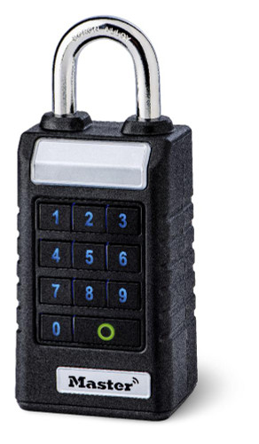 MASTER LOCK 6400ENT BLUETOOTH PADLOCK WITH KEYPAD STANDARD SHACKLE MASTER LOCK 6400ENT BLUETOOTH PADLOCK WITH KEYPAD STANDARD SHACKLE