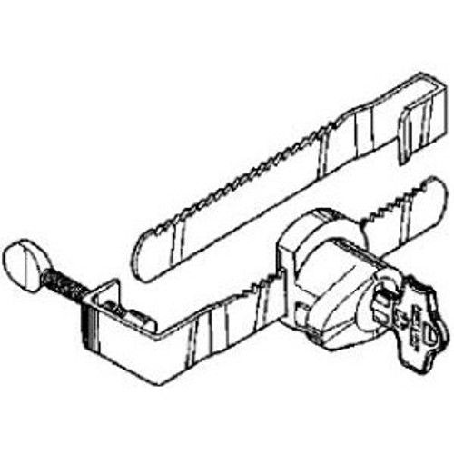 CompX National CompX Fort MFWSG29000 Wood/Glass Showcase Lock CompX National CompX Fort MFWSG29000-KA Wood/Glass Showcase Lock Keyed Alike