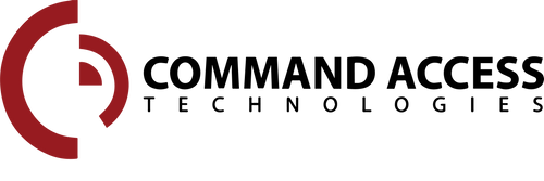 Command Access CDL-AL-FX Concealed Door Loop, Standard 6" length, With Aluminum Finished Caps & 1 Side Fixed