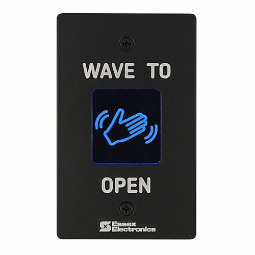ESSEX  Hand-E-Wave HEW-2S Microwave Switch, Touchless, Hand-E-Wave, 1-Gang, Surface Mount, 12 to 24 Volt AC/DC, 2 to 24" Detection Range, 2-3/4" Width x 1" Depth x 4-1/2" Height, Black ESSEX  Hand-E-Wave HEW-2S Microwave Switch, Touchless, Hand-E-Wave, 1-Gang, Surface Mount, 12 to 24 Volt AC/DC, 2 to 24" Detection Range, 2-3/4" Width x 1" Depth x 4-1/2" Height, Black