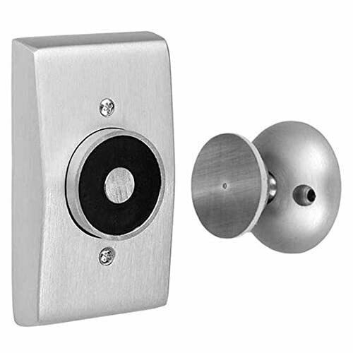 ABH Manufacturing 2400 Wall Mount Electromagnetic Door Holder 2400-28- Satin Aluminum