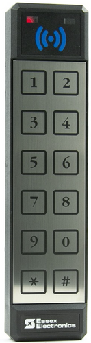 ESSEX ELECTRONICS TPX-26S HID DUAL TECHNOLOGY READER Proximity Reader, Mullion Mount Stainless Steel
