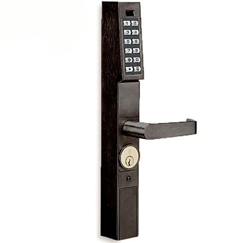 Networx Pushbutton Aluminum Door Trim with Prox Reader | 2000 Users | 40,000 Event Audit Trail | Straight Lever | Oil Rubbed Bronze Networx Pushbutton Aluminum Door Trim with Prox Reader | 2000 Users | 40,000 Event Audit Trail | Straight Lever | Oil Rubbed Bronze