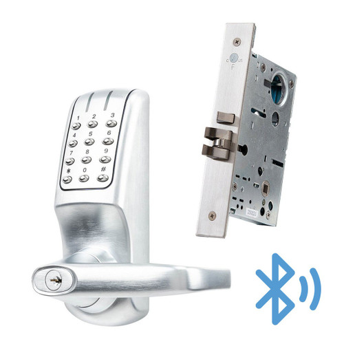KeyInCode KIC5250 WB BLE & Wi-Fi Enabled Lockset with Mortise Body KeyInCode KIC5250 WB BLE & Wi-Fi Enabled Lockset with Mortise Body