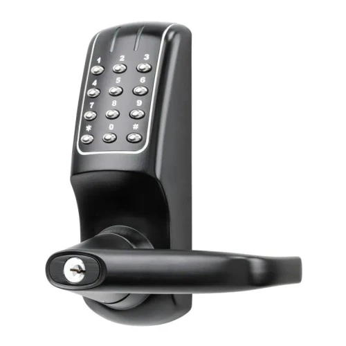 KIC5210 Pin Code Only Lockset (Tubular Latch) - Black PVD