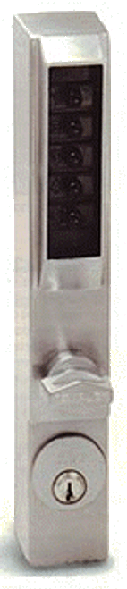 Dormakaba 3000 Series Model 3001 Narrow Stile mechanical keyless lock with Key Override, Passage, Lockout (less cylinder) Dormakaba 3000 Series Model 3001 Narrow Stile mechanical keyless lock with Key Override, Passage, Lockout (less cylinder)