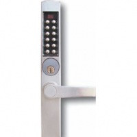 Kaba E3065B-NL Narrow Stile electronic keyless lock Lever with Interchangeable Key Override (less the core)