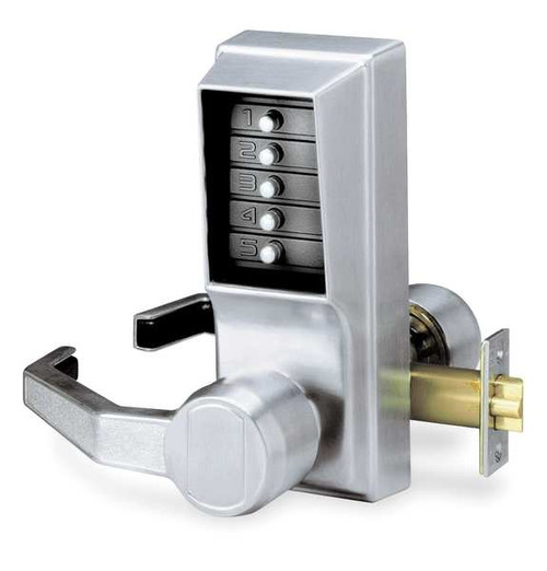 Kaba Ilco Unican Simplex L1000 keyless lock (Lever) Model# L1011 without Key Override. Dormakaba Ilco Unican Simplex L1000 keyless lock (Lever) Model# L1011 without Key Override.