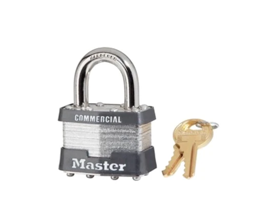 PADLOCK, 1-3/4 LAMINATED STEEL-8