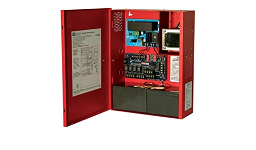 Altronix AL602ULADA NAC Power Extender, Input 120VAC 60Hz at 4A, 24VDC at 6.5A Max Total Alarm Current, Red Enclosure
