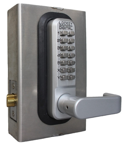 Lockey 2835 Mechanical Keyless Combination Passage Lever Lock Lockey 2835 Mechanical Keyless Combination Passage Lever Lock