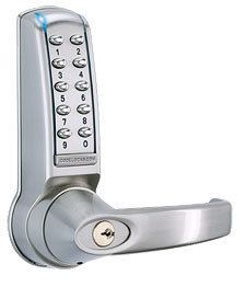 Codelock CL4210 Keyless door Lock with Lever and 80 users