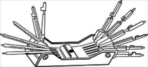 Keedex K-18 Safe Keys