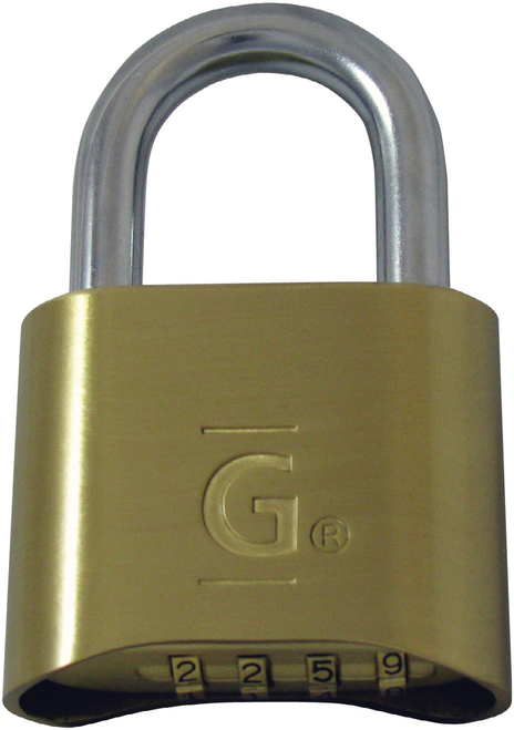 Resettable Keyless Padlock with 2 Inch Shackle