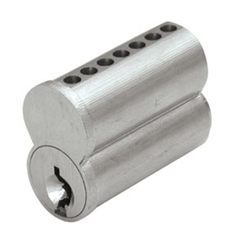 General Lock Interchangeable Core, 7-Pin SFIC, Cap Type, D Keyway, Uncombinated