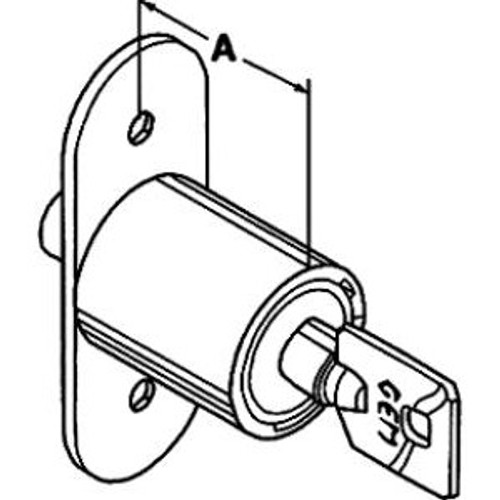 CompX National CompX Fort SD1990-KA Sliding Door Lock CompX National CompX Fort SD1990-KA Sliding Door Lock