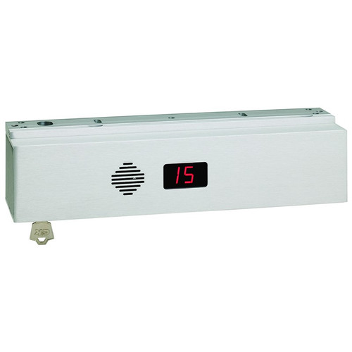 SDC 1511SBDKV Single ExitCheck Delayed Egress EMLock, BOCA National Building Code Compliant, Built in Key Switch, Satin Aluminum Clear Anodized SDC 1511SBDKV Single ExitCheck Delayed Egress EMLock, BOCA National Building Code Compliant, Built in Key Switch, Satin Aluminum Clear Anodized