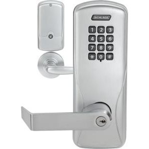 Schlage CO100MS50KPRHO626LD Offline Mortise Office Keypad Electronic Lock (Less Cylinder)