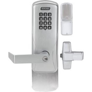 Schlage CO-200-993M-70-KP-PD Offline Exit Trim Mortise Keypad Electronic Lock (Standard Cylinder)