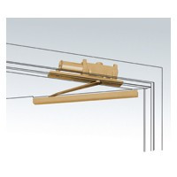 LCN 2011-H-RH-AL Hold-Open Heavy Duty Concealed In Frame Door Closer Right Hand