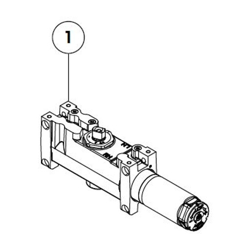 LCN 4011 3071DEL RH AL 4011Ser Delay Cylinder Assembly