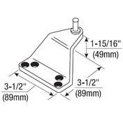 Norton Door Controls Norton 2018S-689 Offset Soffit Plate