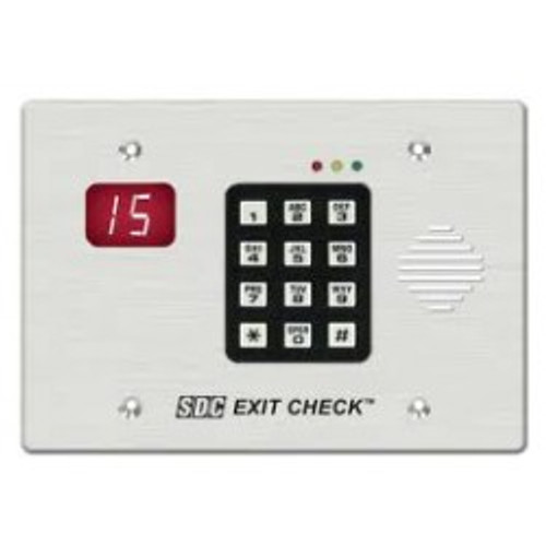 Security Door Controls SDC 101-DE Exit Check Delayed Egress Controller w/ Keypad Control & Reset Security Door Controls SDC 101-DE Exit Check Delayed Egress Controller w/ Keypad Control & Reset