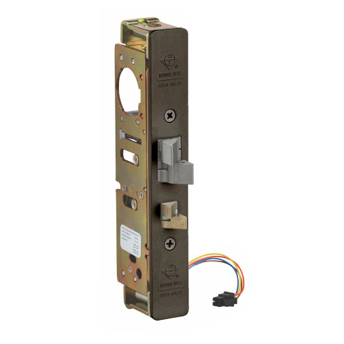 Adams Rite 4300-3M-201-313 Monitored Steel Hawk eLatch Electrified Deadlatch (1-1/8" Backset) in bronze Adams Rite 4300-3M-201-313 Monitored Steel Hawk eLatch Electrified Deadlatch (1-1/8" Backset)