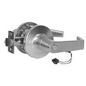 Yale AU5491LN-24V Fail Secure Electrified Heavy-Duty Cylindrical Lever Lock w/ Conventional Cylinder (24VDC)