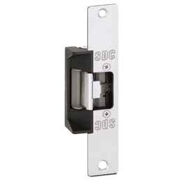 Security Door Controls SDC 45-6RV Low Profile Cylindrical & Mortise Lockset Electric Door Strike