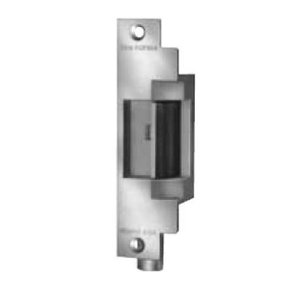 Von Duprin 6212 24V 32D Electric Strike, Fail Secure 24V Fire-rated, For use with Cylindrical or Mortise Locks on Single Doors, Hollow Metal or Aluminum Frame, Satin Stainless Steel Finish