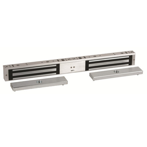 Rutherford Controls RCI 8372-2DSS/SCS Double Door Surface MiniMag Electromagnetic Lock w/ 2 Door Status Sensor/Security Condition Sensor & LED Rutherford Controls RCI 8372-2DSS/SCS Double Door Surface MiniMag Electromagnetic Lock w/ 2 Door Status Sensor/Security Condition Sensor & LED