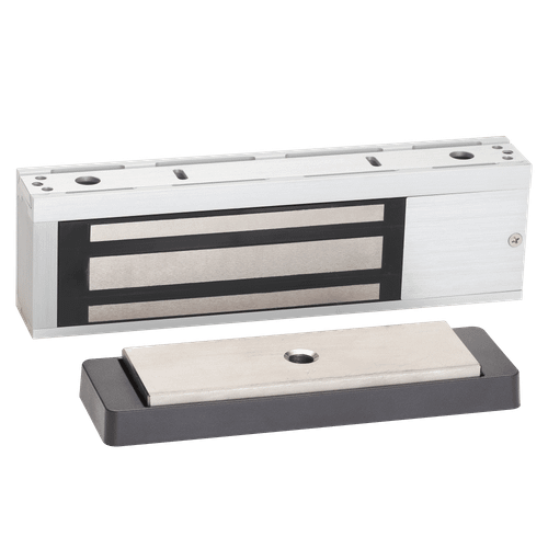 Schlage M452P Double Electromagnetic Lock, 1000 lbs. Holding Force, Magnetic Bond Sensor, Relock Time Delay, Door Position Switch
