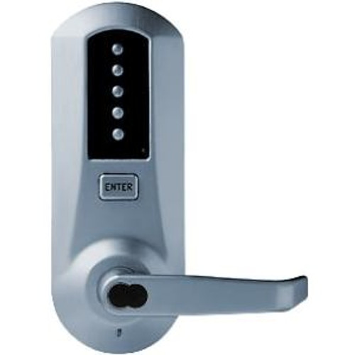 Dormakaba 5021SWL-26D-41 Pushbutton Lever Lock Schlage Core override Prepped in Satin Chrome Dormakaba 5021SWL-26D-41 Pushbutton Lever Lock Schlage Core override Prepped in Satin Chrome